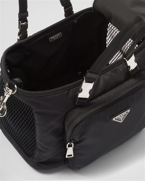 prada pet bag|prada re nylon dog carry bag.